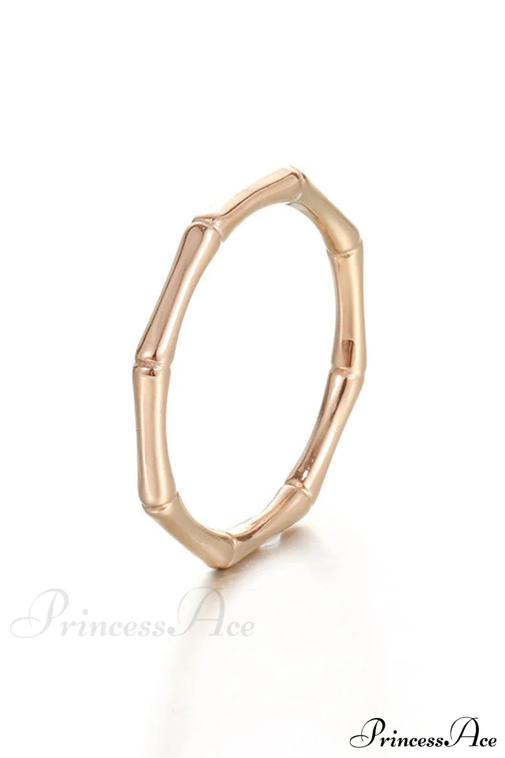 Stainless Steel Bamboo Shape Closed Rings
