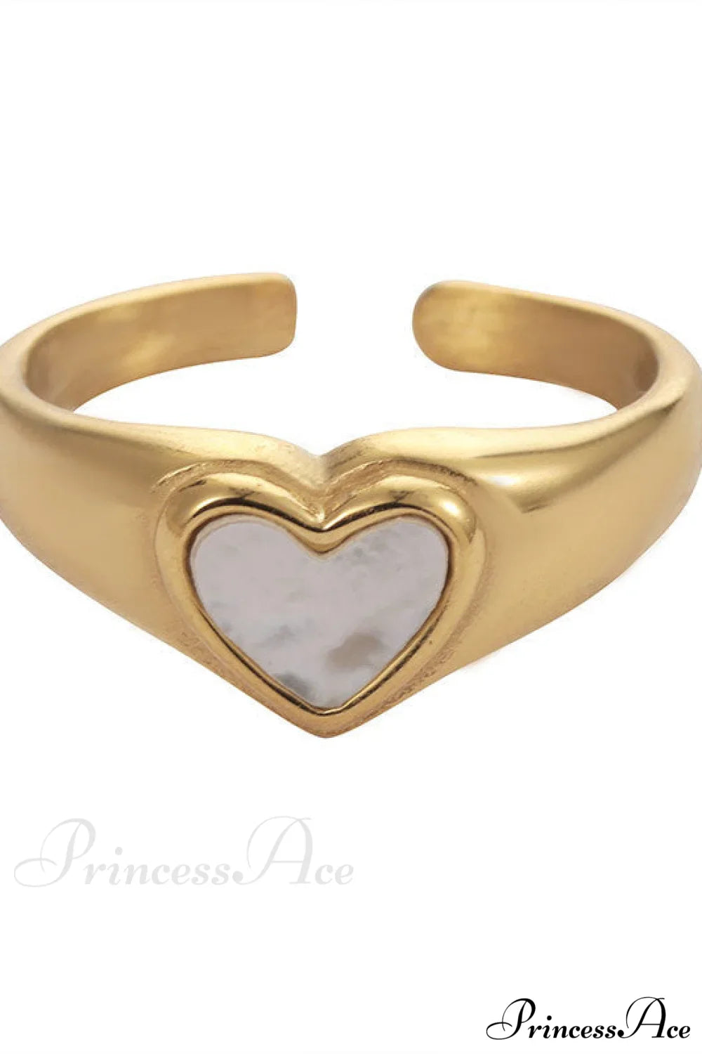 Titanium Steel Fashion Romantic Heart Rings
