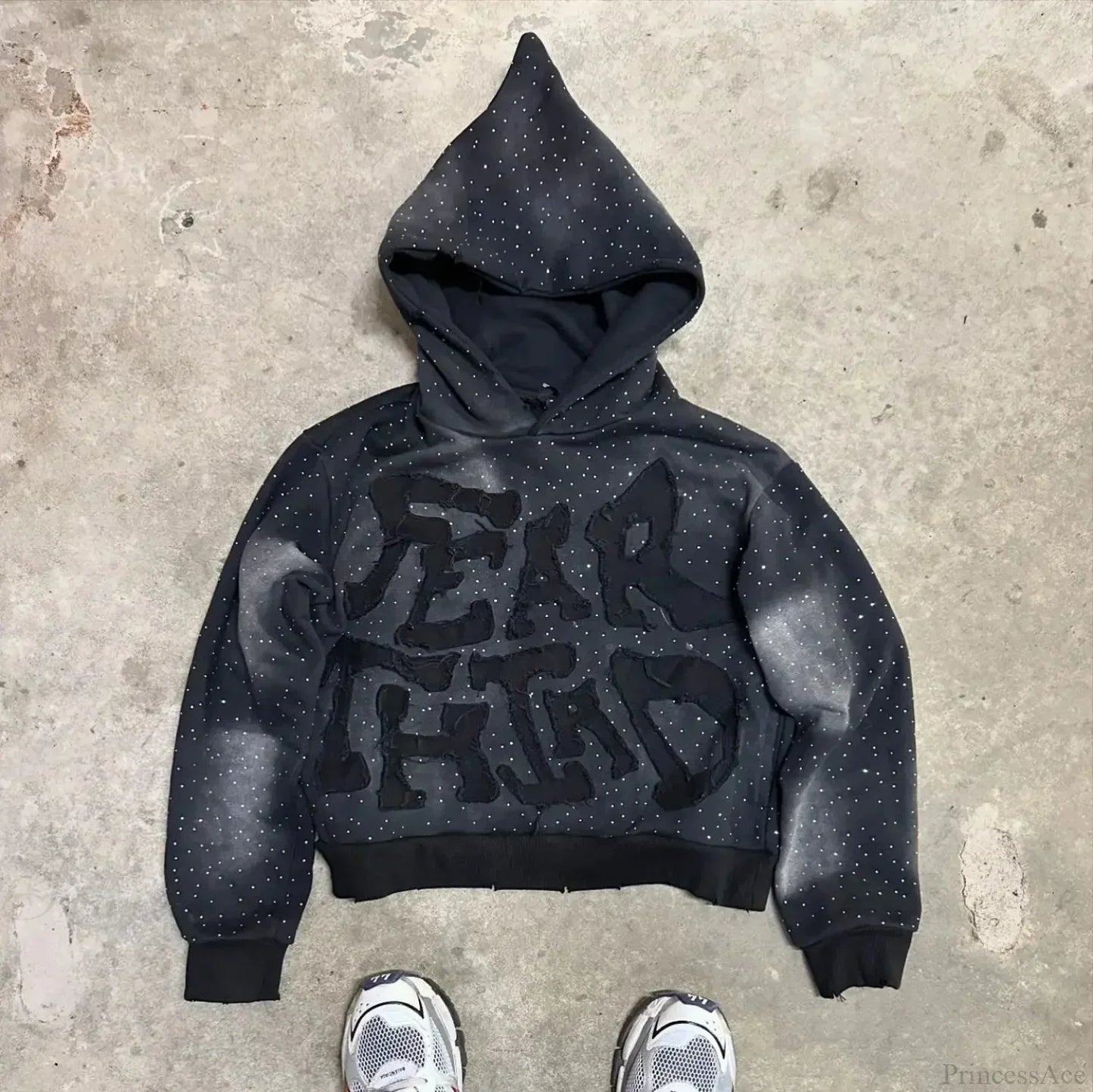 Antique Gothic Flash Diamond Hoodie
