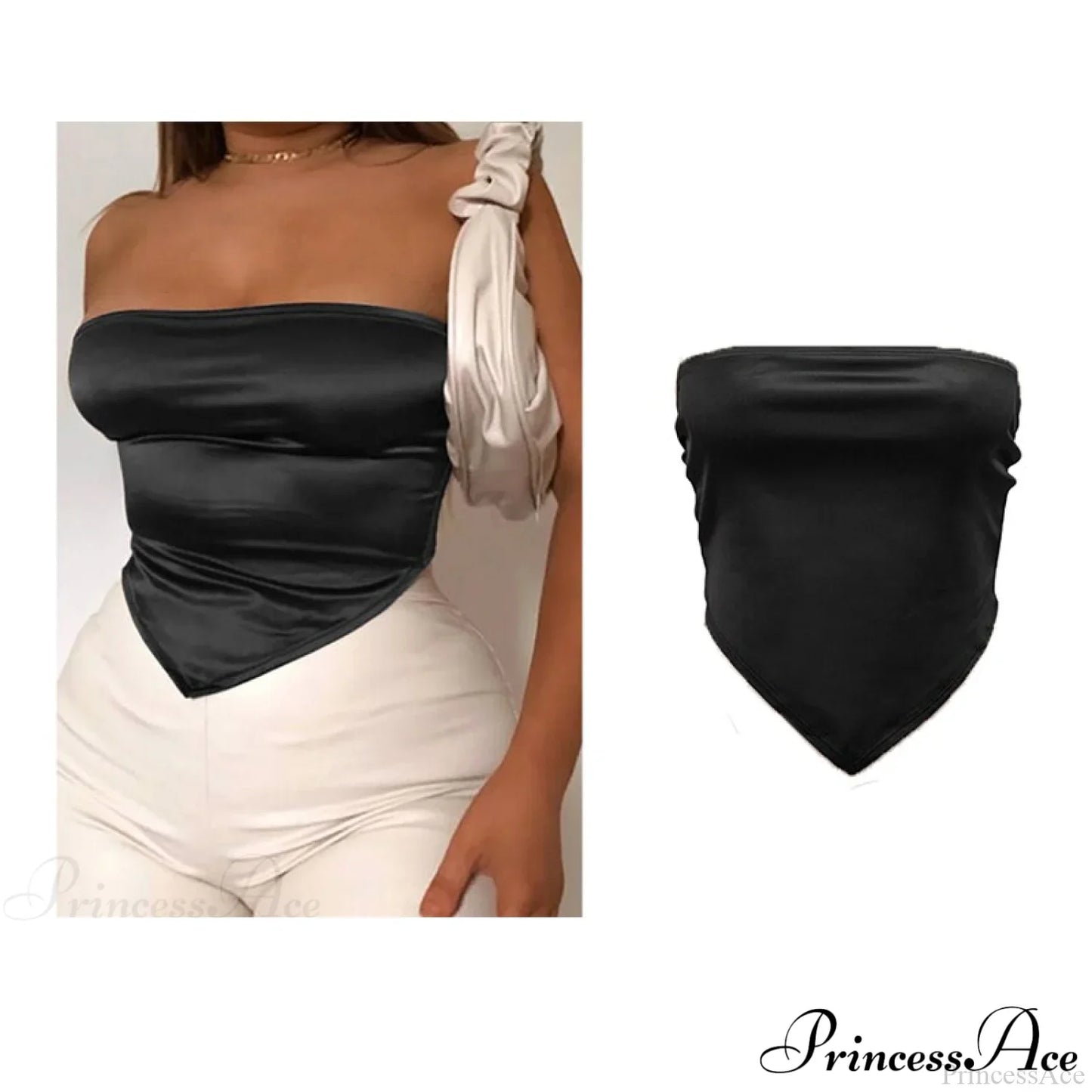 Backless Sleeveless Spaghetti Strap Halter Camis