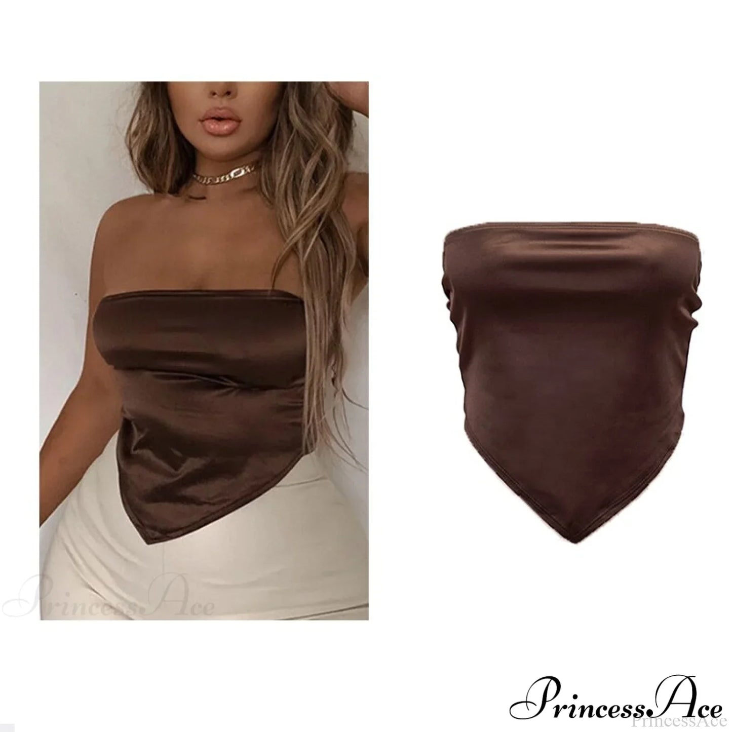 Backless Sleeveless Spaghetti Strap Halter Camis