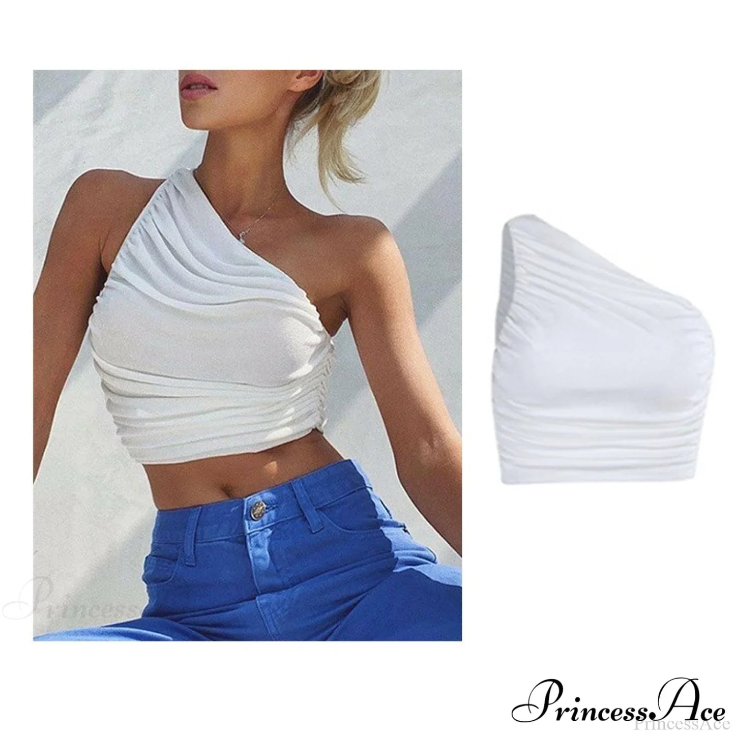 Backless Sleeveless Spaghetti Strap Halter Camis