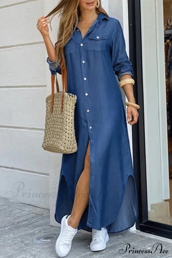 Blouse Patchwork Design Dress