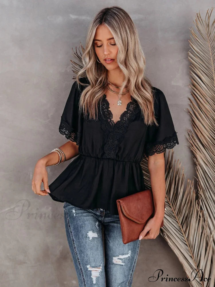 Brief Lace Arm Panel for Top Women