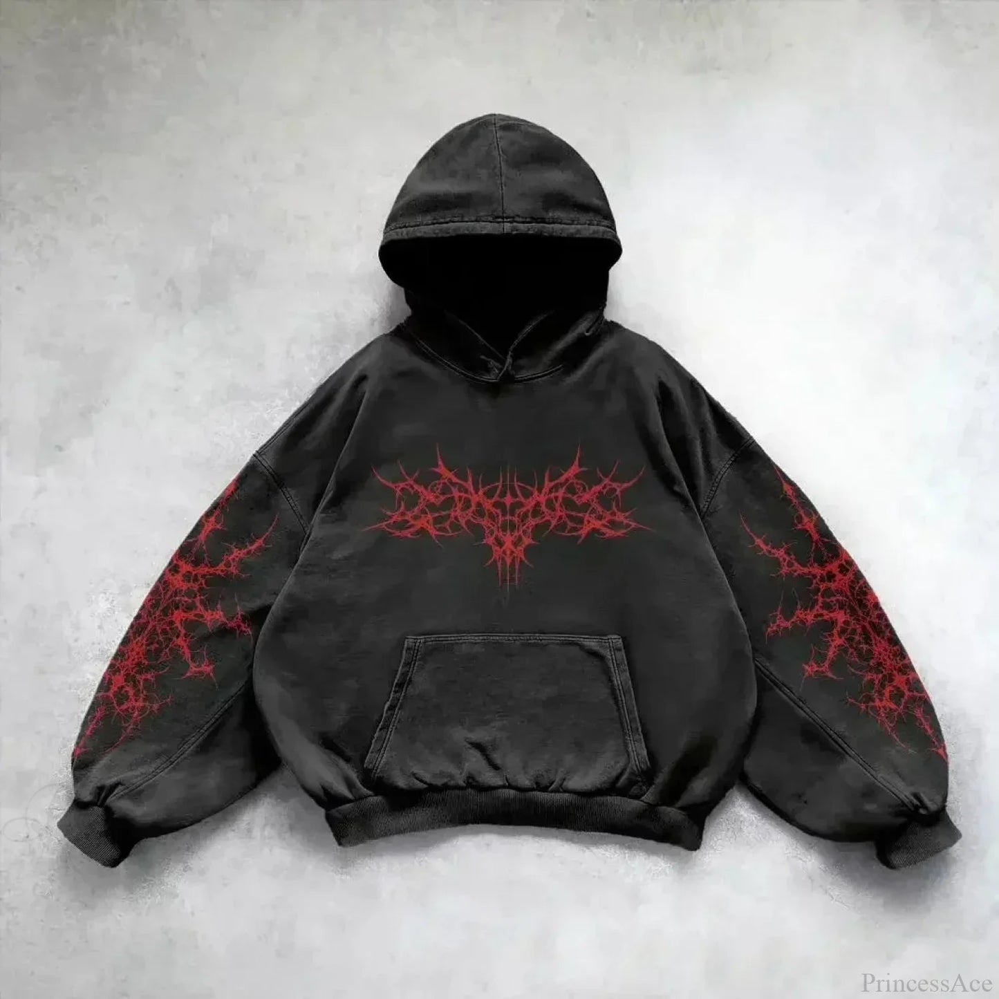 Distress Road Medieval Zip Hoodie