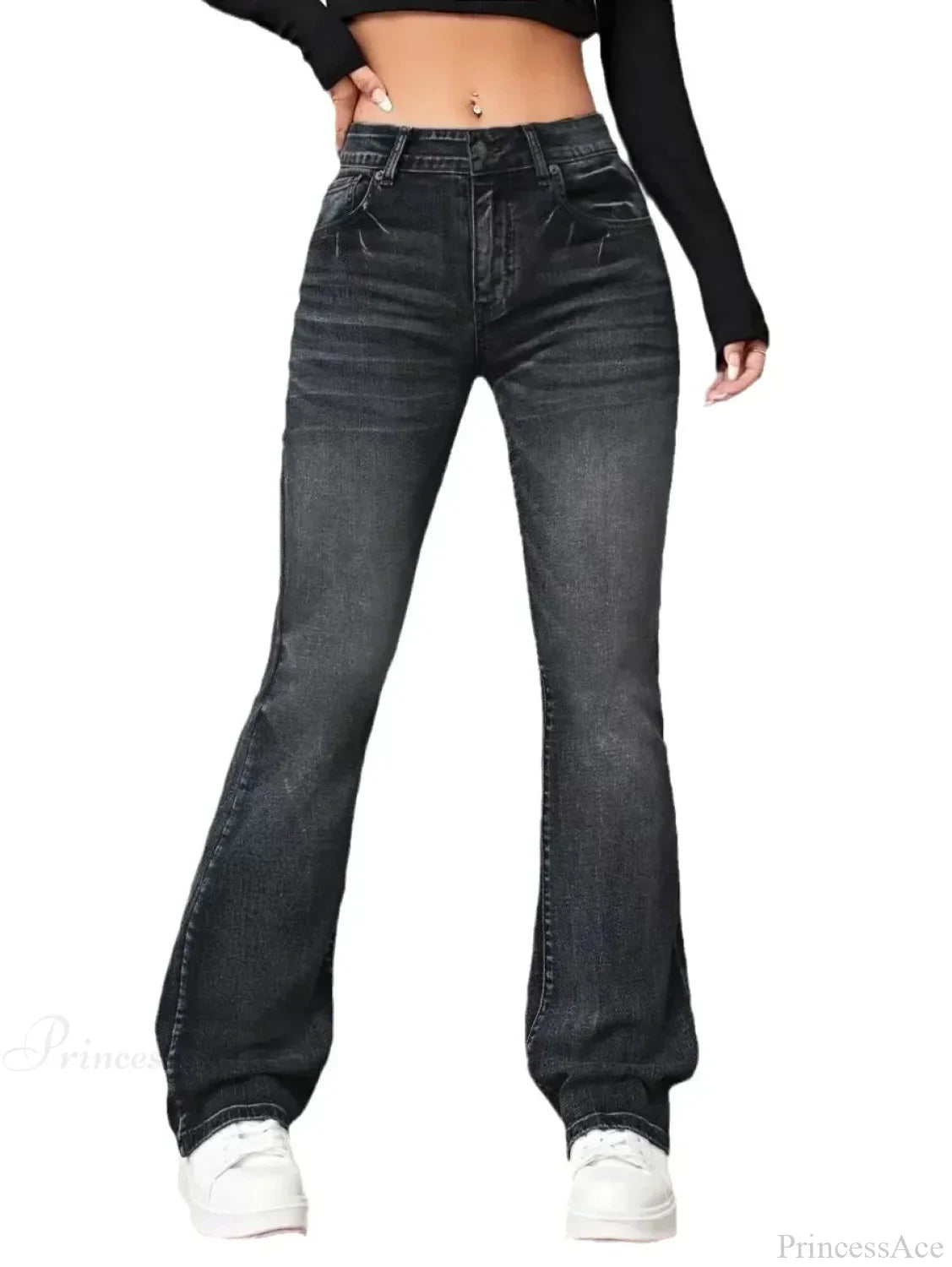 Fall Fashion Stretch Denim High Waist Casual For Women Female Clothing S-2XL Drop Shipping Jean