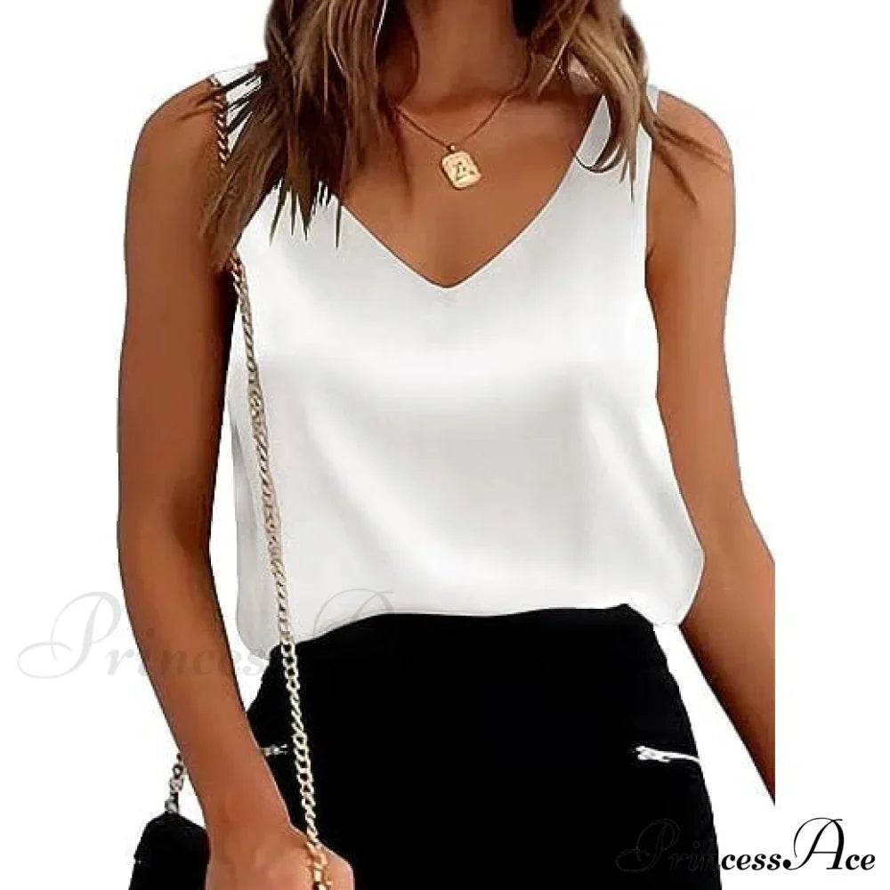 Simple Silk Cami Top