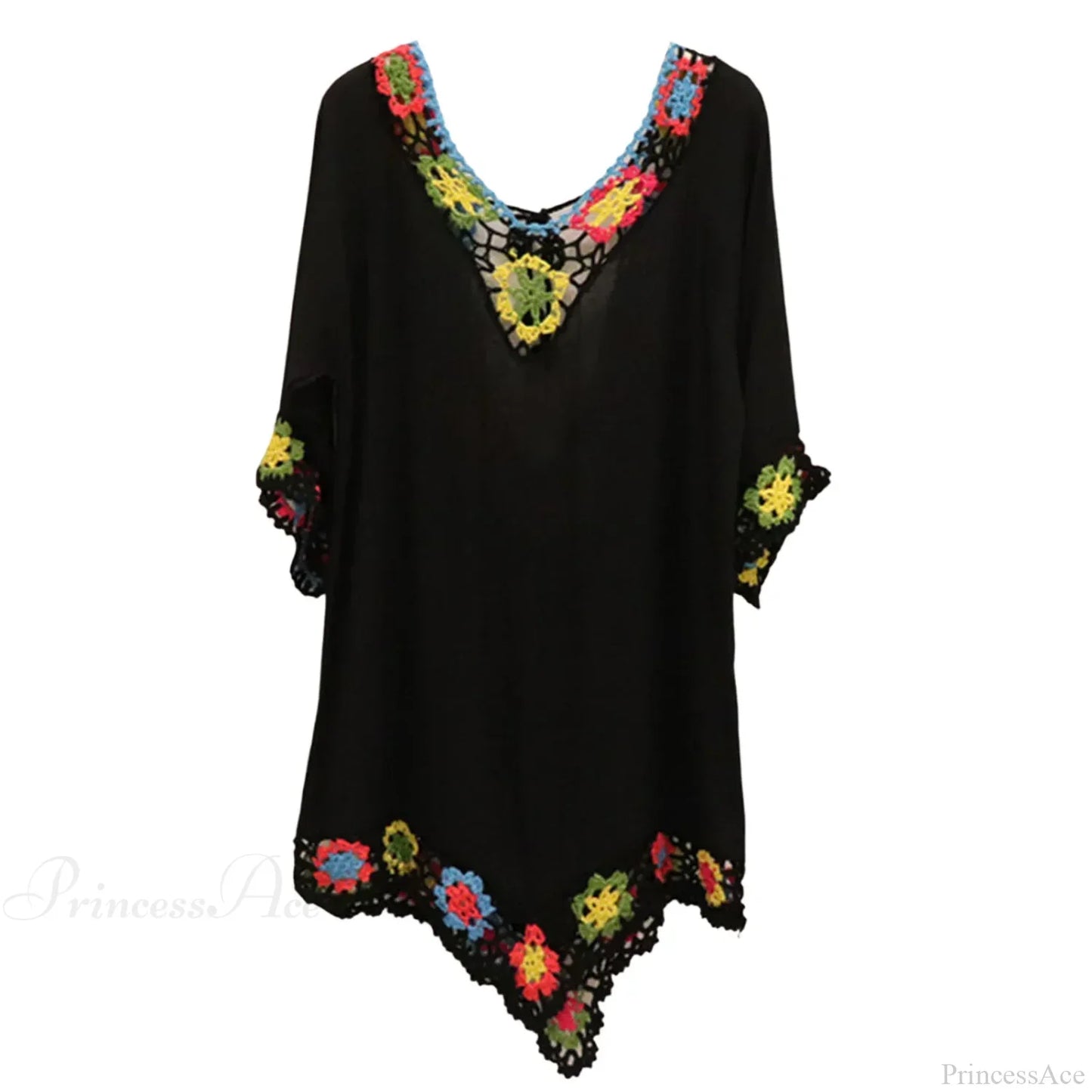 Hollow Out Crochet Bikini Cover Up
