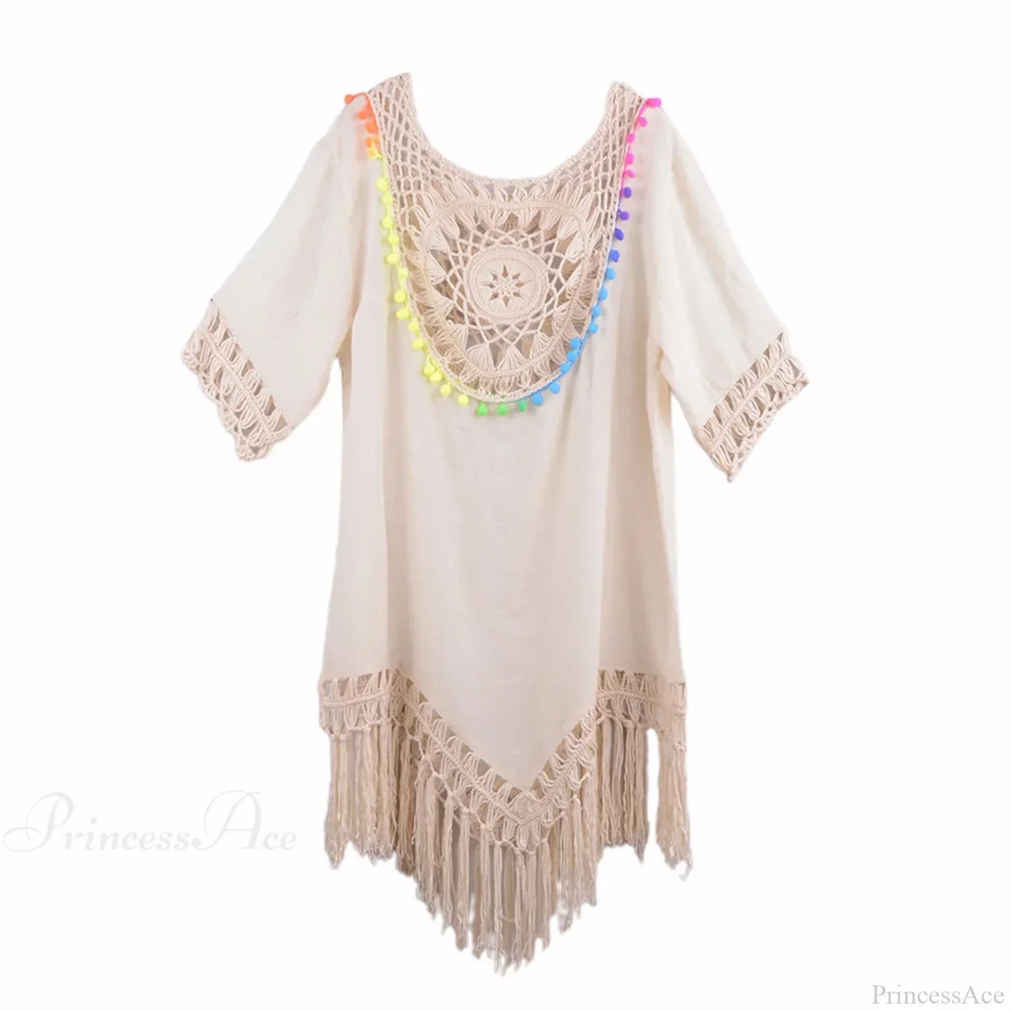 Hollow Out Crochet Bikini Cover Up