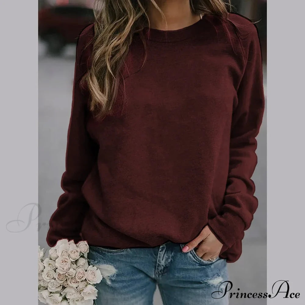 Long Sleeve O Neck T-Shirt