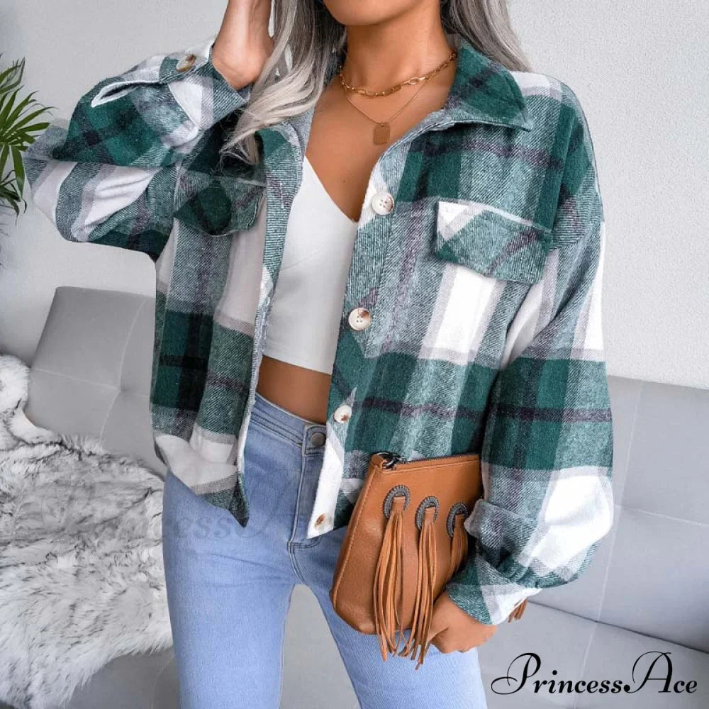 Plaid Retro Coat