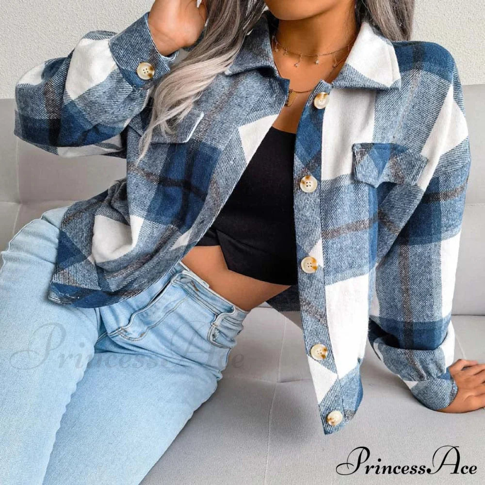 Plaid Retro Coat