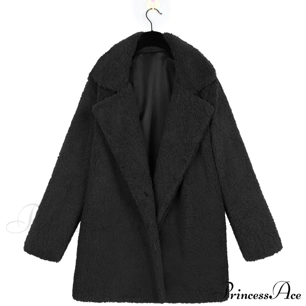 Soft Fur Fashion Plush Coat