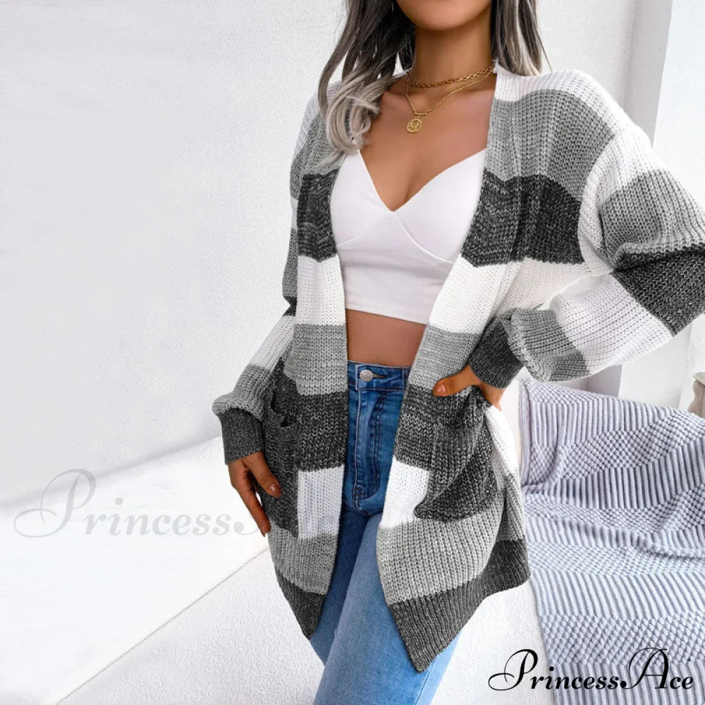 Striped Cardigan