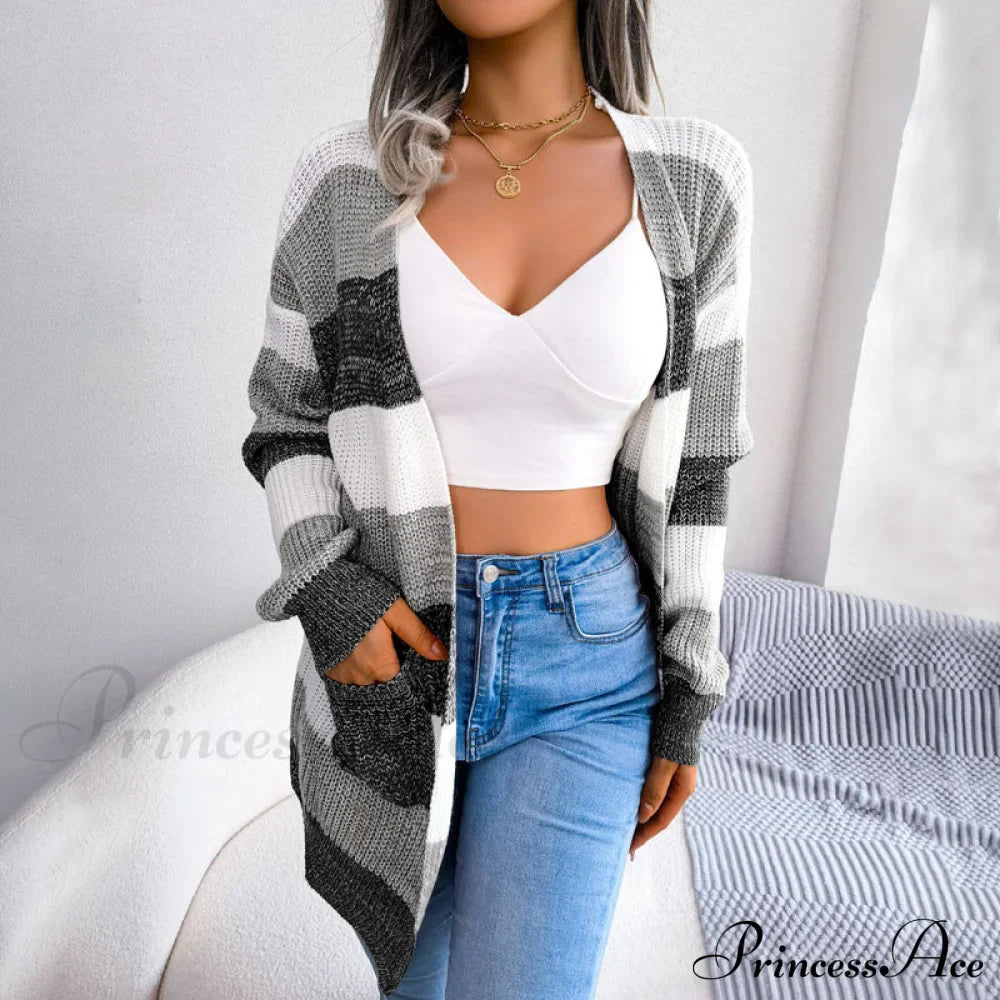 Striped Cardigan