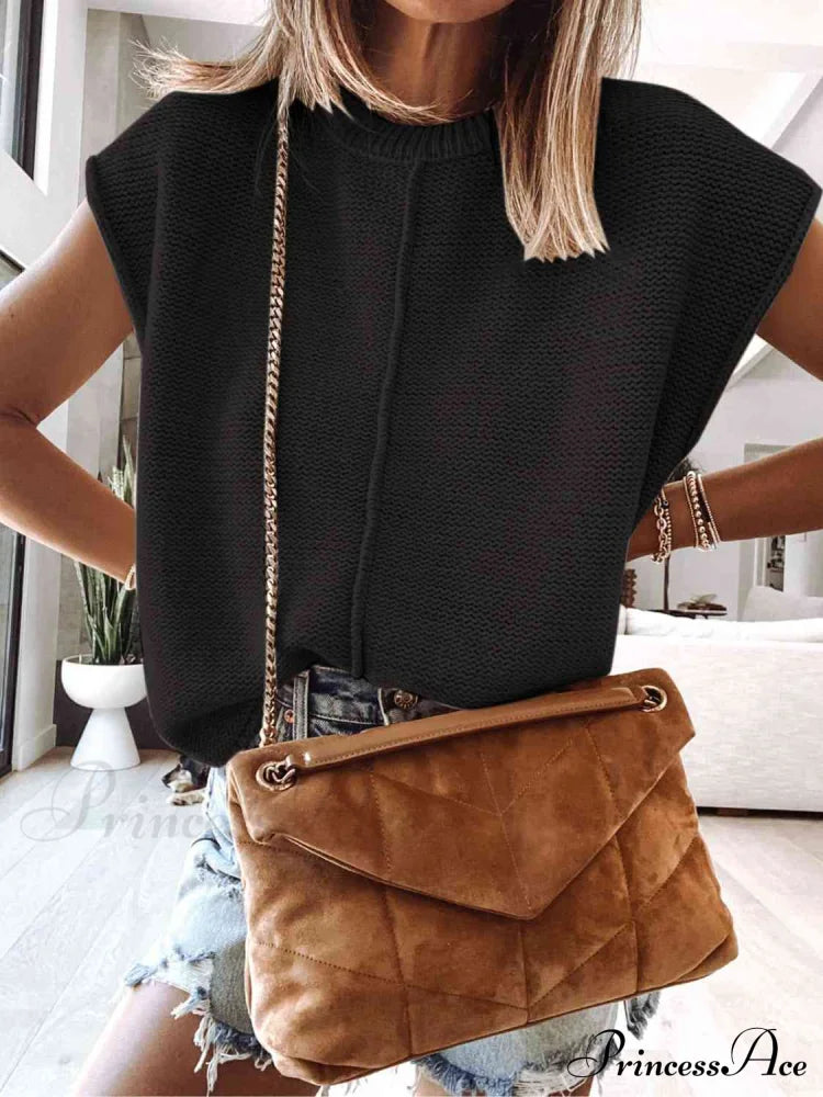 Sweater Sleeveless Vest
