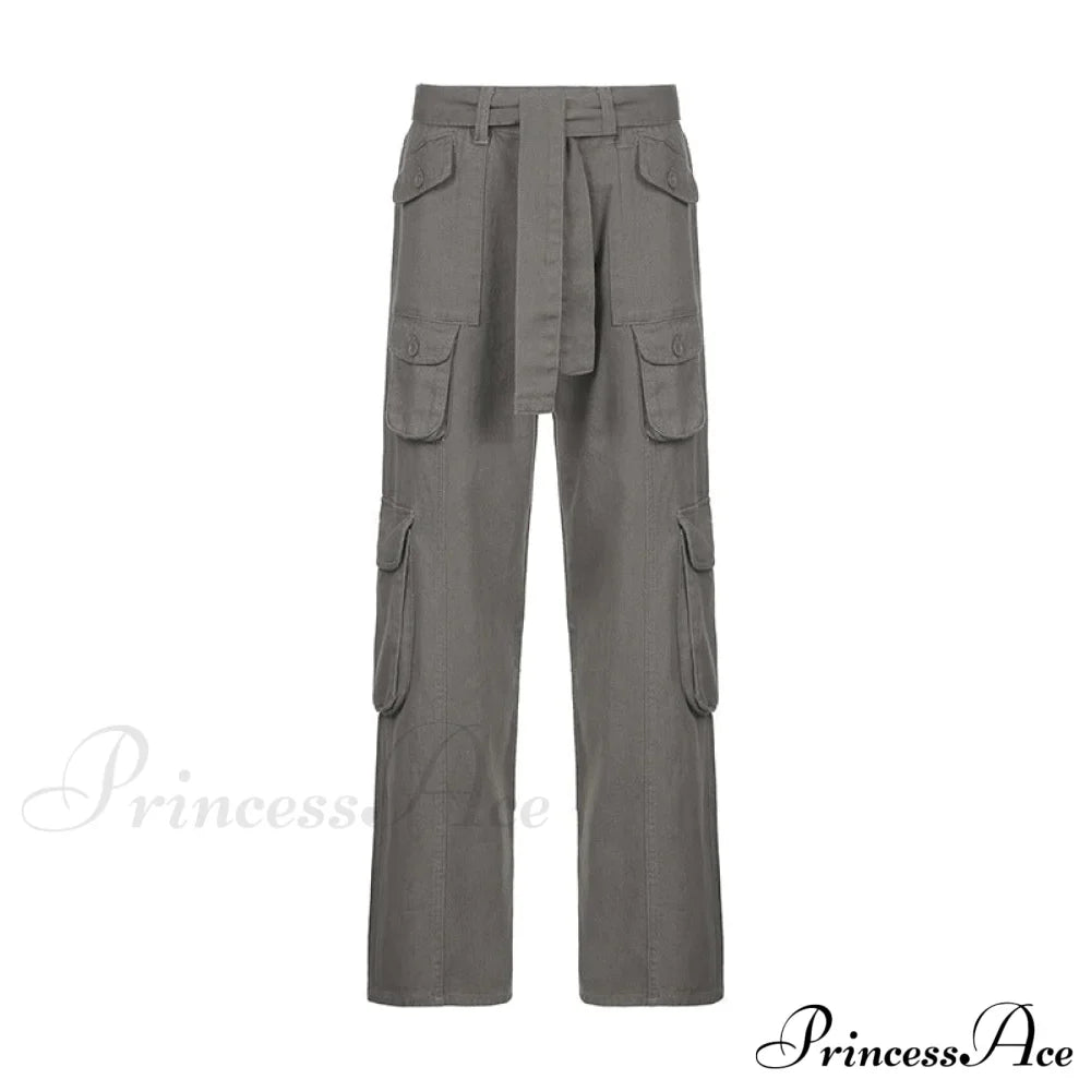 Woman High Waist Baggy Straight Leg Jeans
