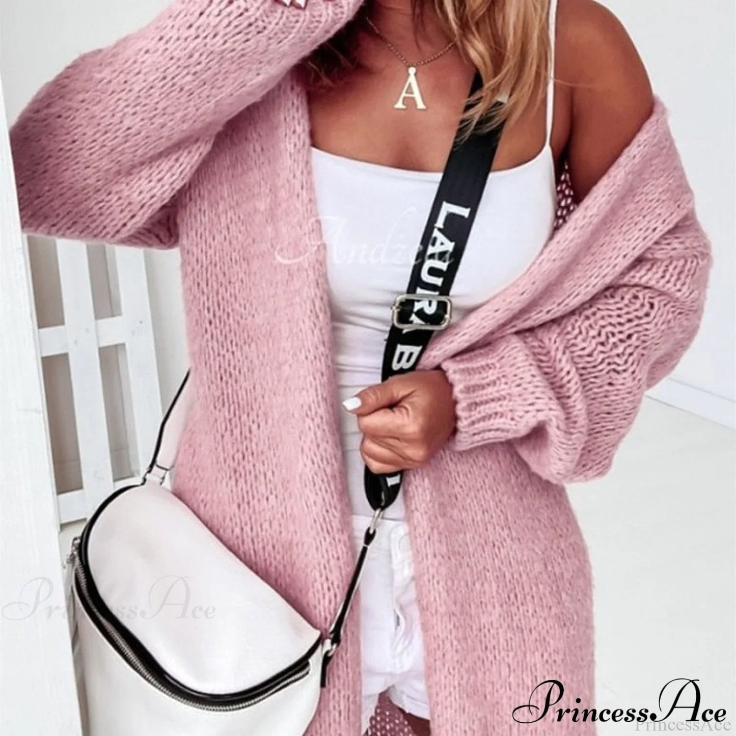 Women Casual Long Sleeve Long Sweaters Winter Loose Cardigan