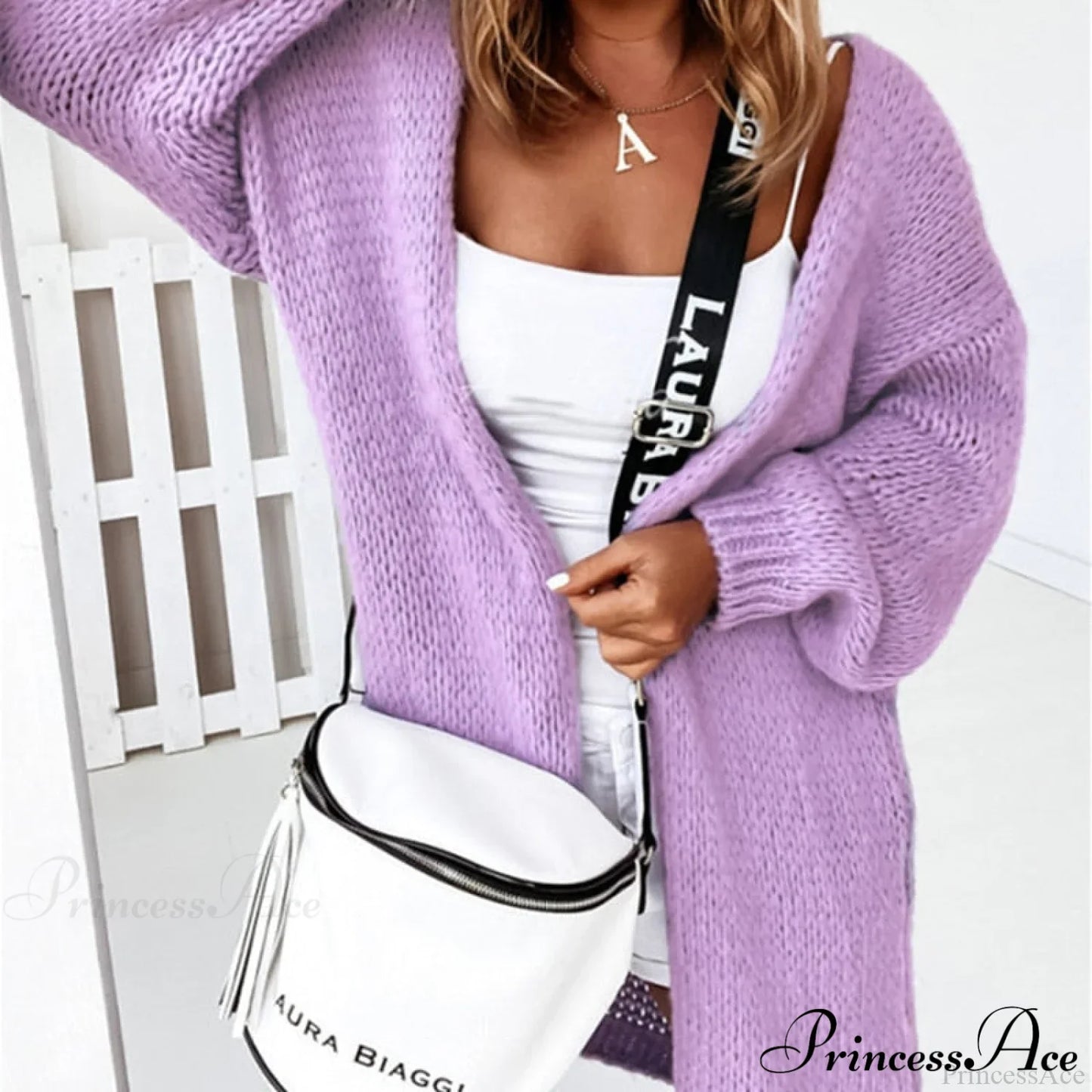 Women Casual Long Sleeve Long Sweaters Winter Loose Cardigan